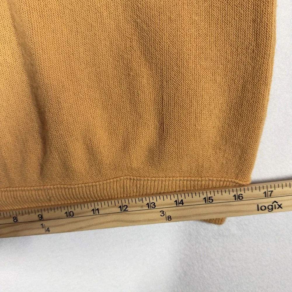 Vintage Izod‎ of London Sweater Small Lacoste Crocodile 60s 70s Gold Old Money